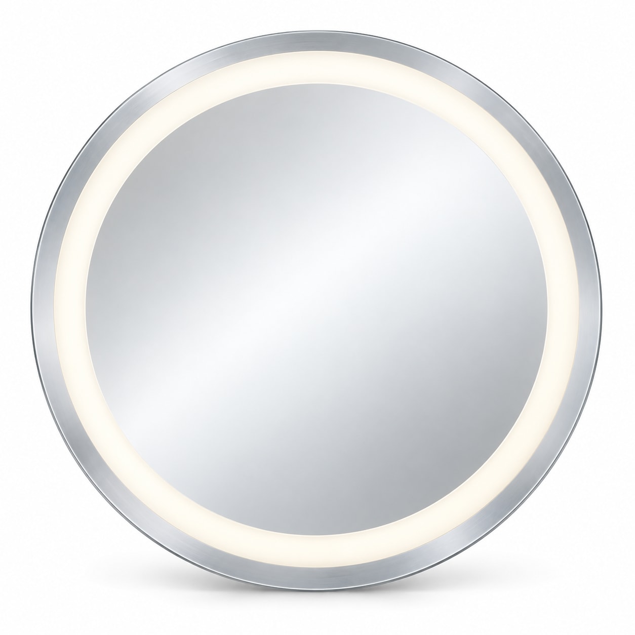 Round Wall Mirror with Lighted LED Border product
